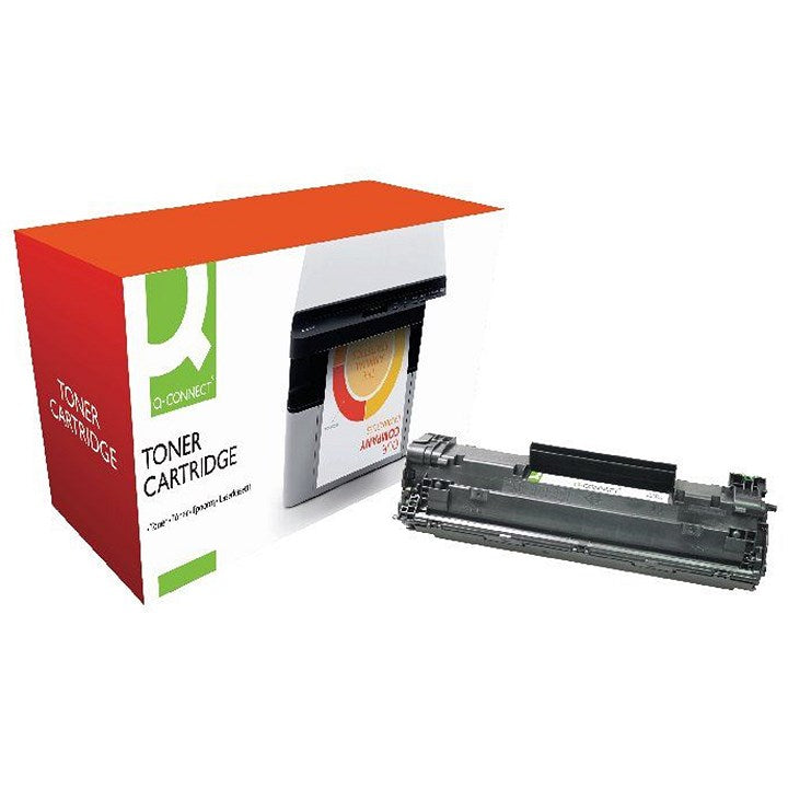 Q-Connect Compatible Toner Cartridge High Yield Black For HP CF283X Easy2Order : OBCF283X