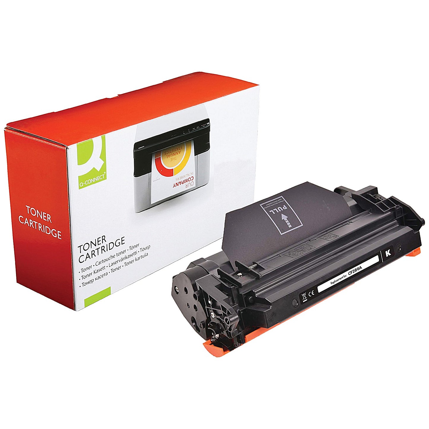 Q-Connect Remanufactured Toner Cartridge Black For HP CF289A HEF28901B0222R