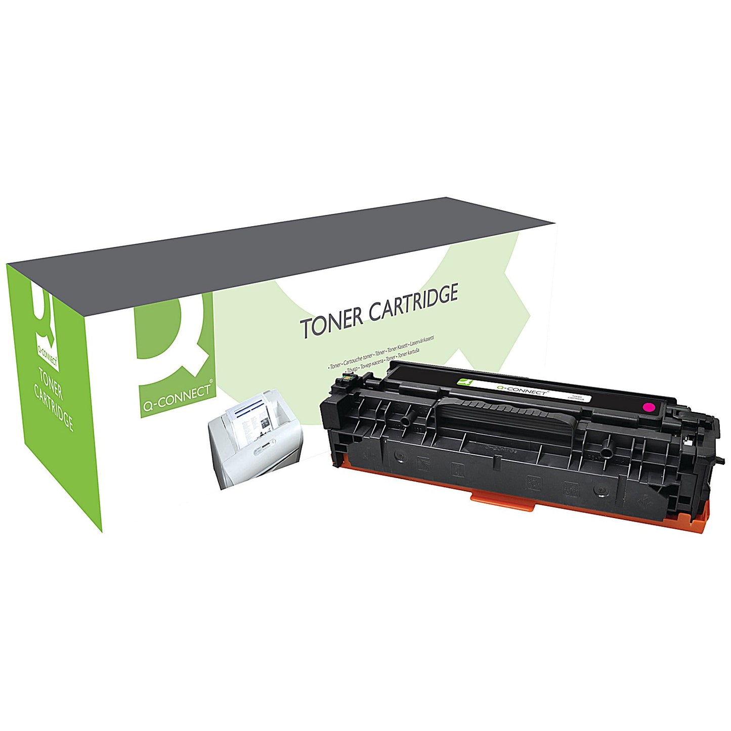Q-Connect Compatible Toner Cartridge Magenta For HP CF383A CF383A-COMP