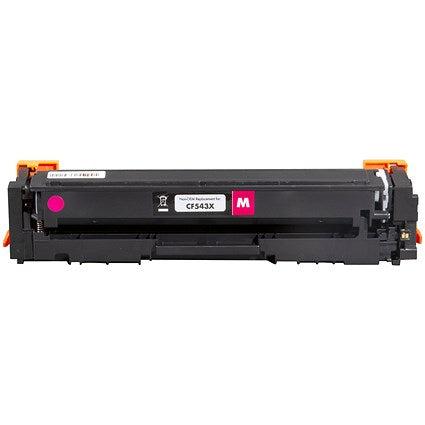 Q-Connect Compatible HP 203X Magenta Toner Cartridge CF543X-COMP