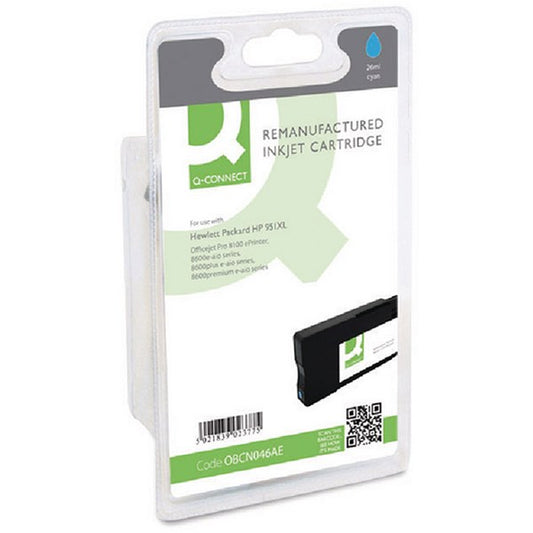 Q-Connect HP 951XL Cyan High Yield Ink Cartridge CN046AE