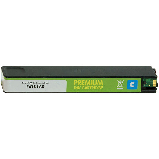 Q-Connect Remanufactured PageWide Cartridge Cyan For HP F6T81AE F6T81AE-COMP Easy2Order : OBF6T81AE