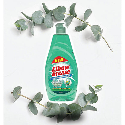 Elbow Grease Washing Up Liquid Eucalyptus 450ml (Pack of 12)