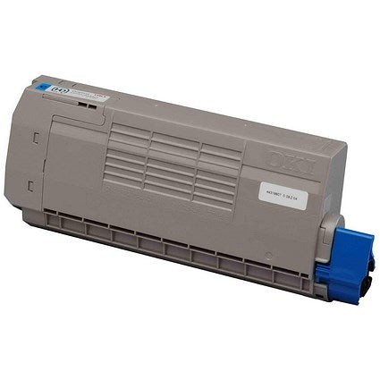 Oki 44318607 Cyan Laser Toner Cartridge