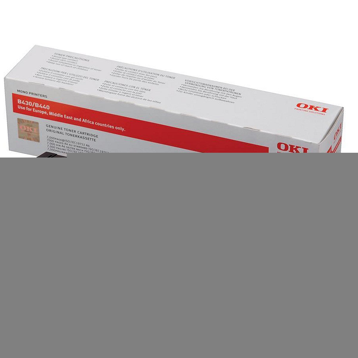 Oki 43979202 Black High Yield Laser Toner Cartridge