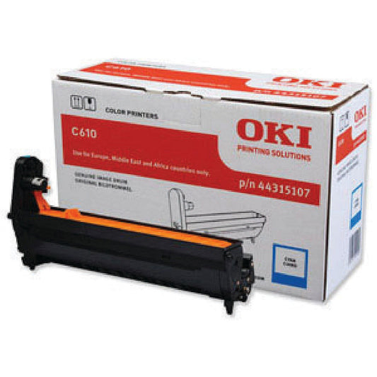 Oki C610 20K Image Drum Cyan 44315107 Easy2Order : OK04593