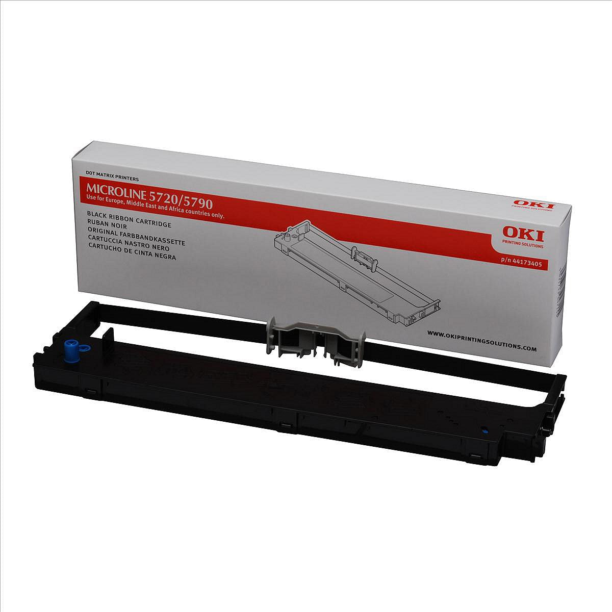 Oki 44173405 Black Ribbon Cassette (For ML5720/5790)