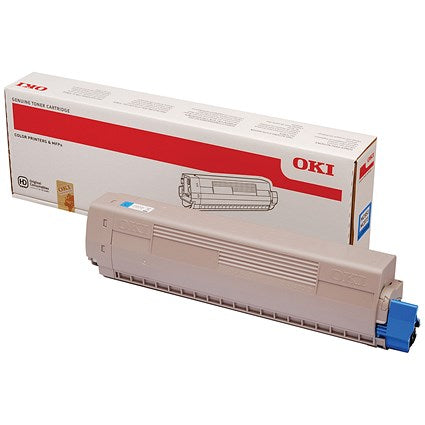 OKI 45862839 Cyan Laser Toner Cartridge