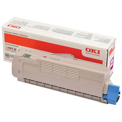 Oki 46507506 Magenta Laser Toner Cartridge