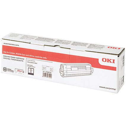 Oki C824 5K Toner Cartridge Black 47095704