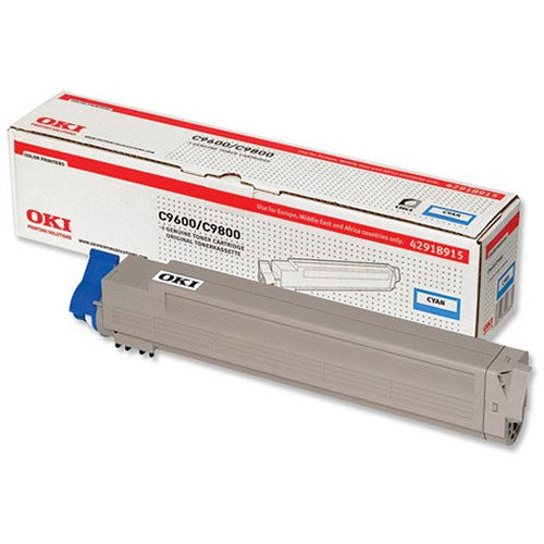 Oki 42918915 Cyan Laser Toner Cartridge