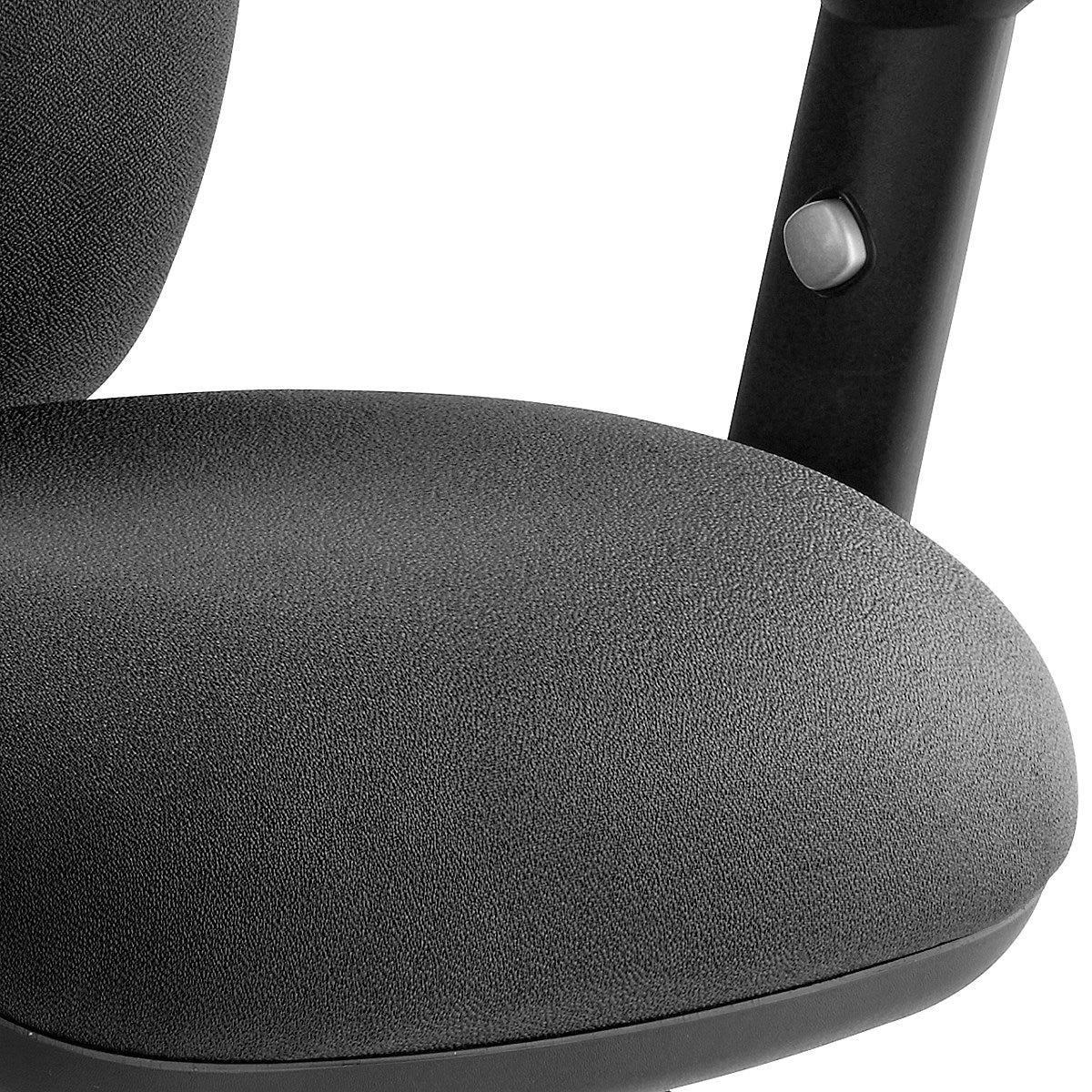 Chiro Medium Back Operator Chair, Height Adjustable Arms, Black
