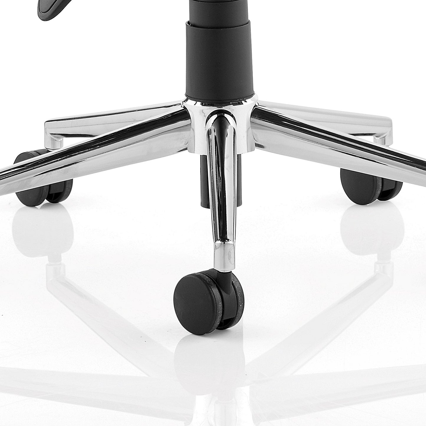 Chiro Medium Back Operator Chair, Height Adjustable Arms, Black