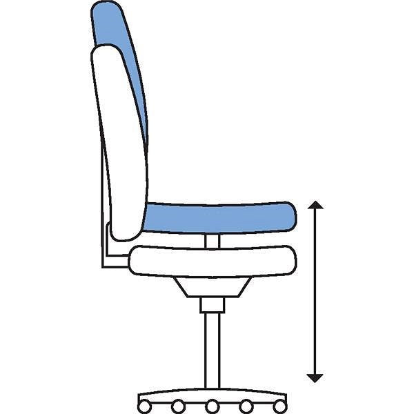 Eclipse Plus II Operator Chair, Blue