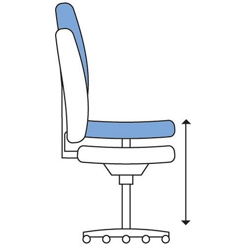 Eclipse Plus II Operator Chair, Charcoal