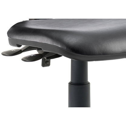 Eclipse Plus II Operator Chair, Vinyl Black