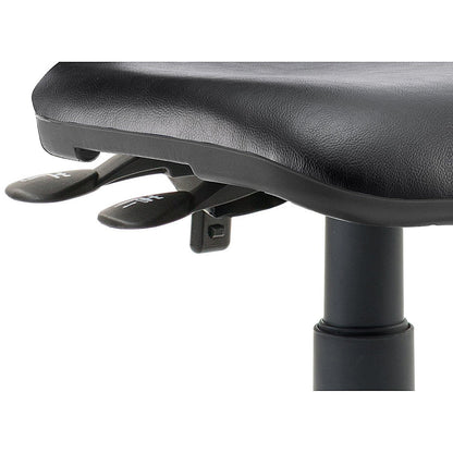 Eclipse Plus II Operator Chair, Vinyl Black