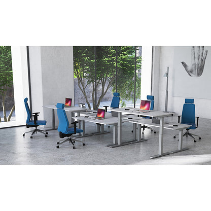 Onyx Ergo Posture Chair, Height Adjustable Arms, Black