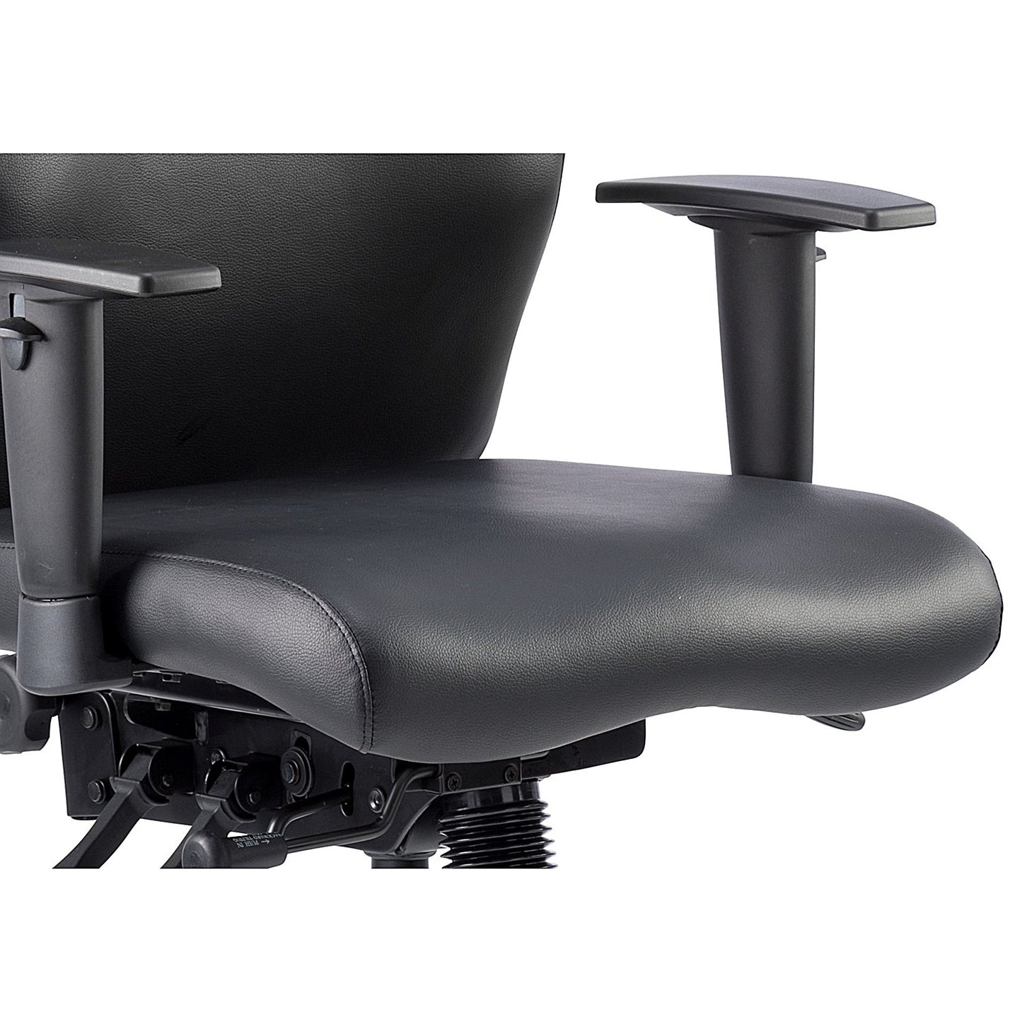 Onyx Ergo Posture Chair, Headrest, Height Adjustable Arms, Black