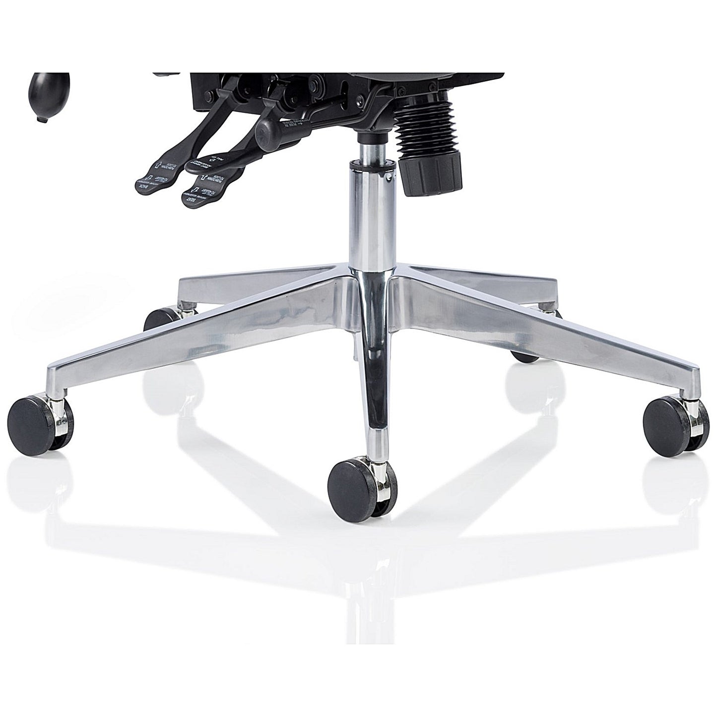 Onyx Ergo Posture Chair, Headrest, Height Adjustable Arms, Black