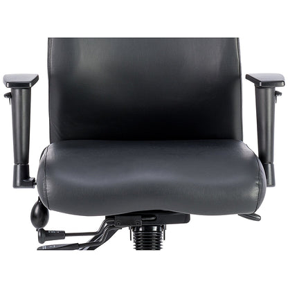 Onyx Ergo Posture Chair, Height Adjustable Arms, Black