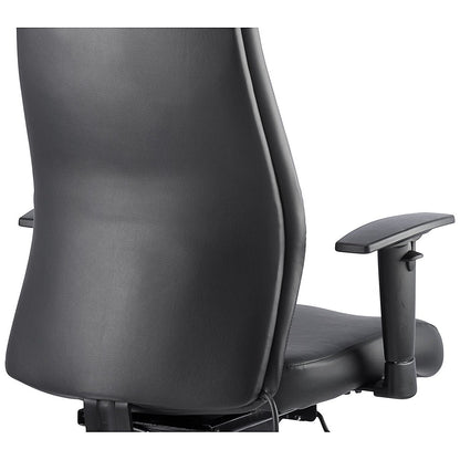 Onyx Ergo Posture Chair, Height Adjustable Arms, Black