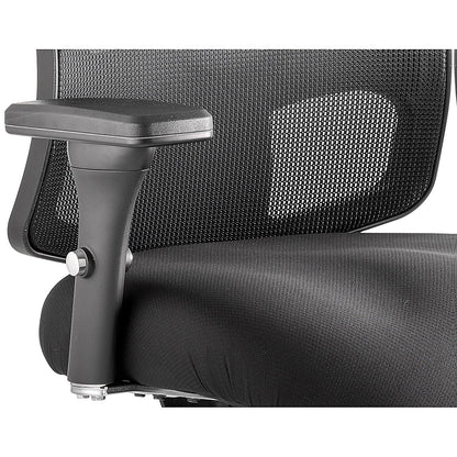 Regent Task Mesh Back Operator Chair, Height Adjustable Arms, Black