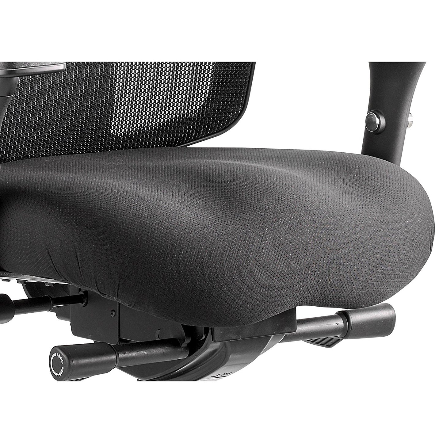 Regent Task Mesh Back Operator Chair, Height Adjustable Arms, Black