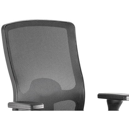 Regent Task Mesh Back Operator Chair, Height Adjustable Arms, Black