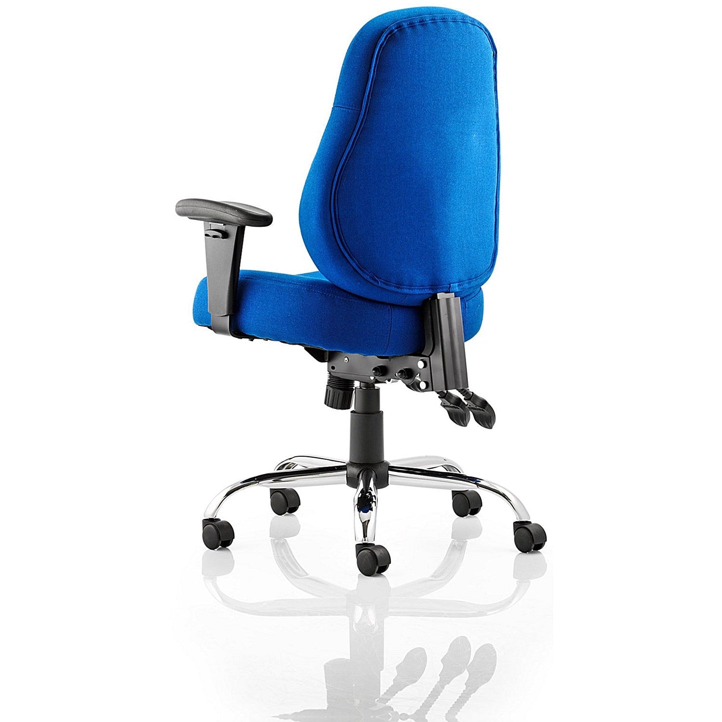 Storm Operator Chair, Height Adjustable Arms, Blue