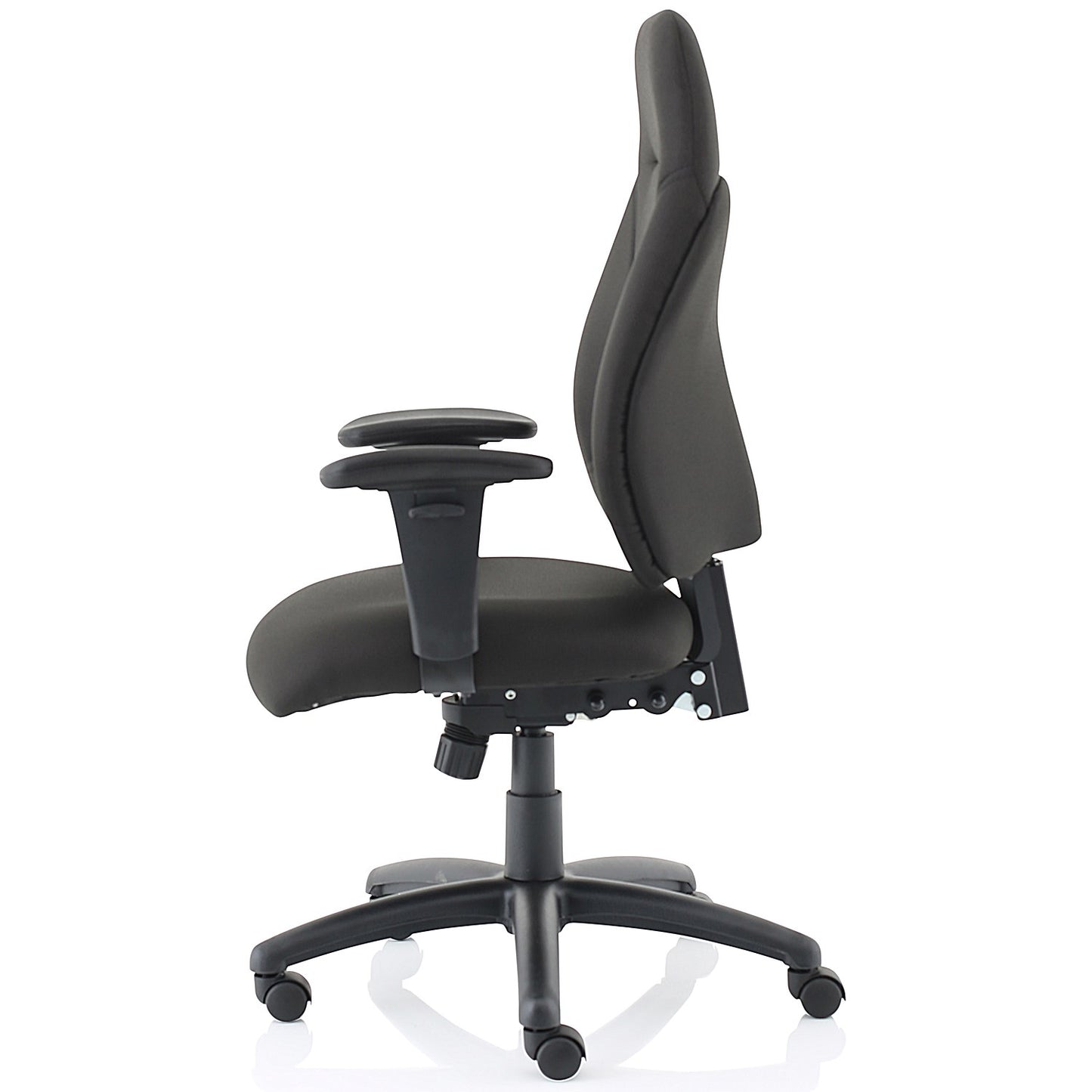 Esme Posture High Back Chair, Height Adjustable Arms, Black
