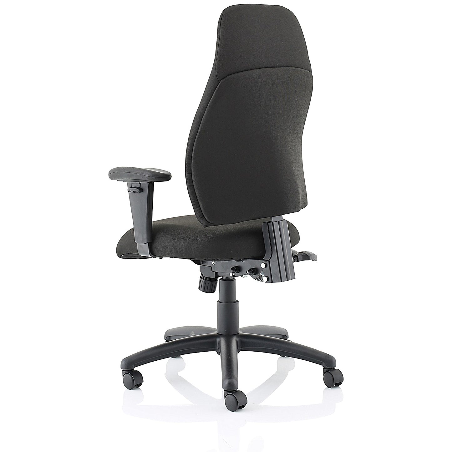 Esme Posture High Back Chair, Height Adjustable Arms, Black