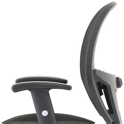Amaze Mesh Chair, Height Adjustable Arms, Black