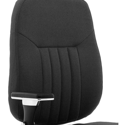 Barcelona Operator Chair, Height Adjustable Arms, Black