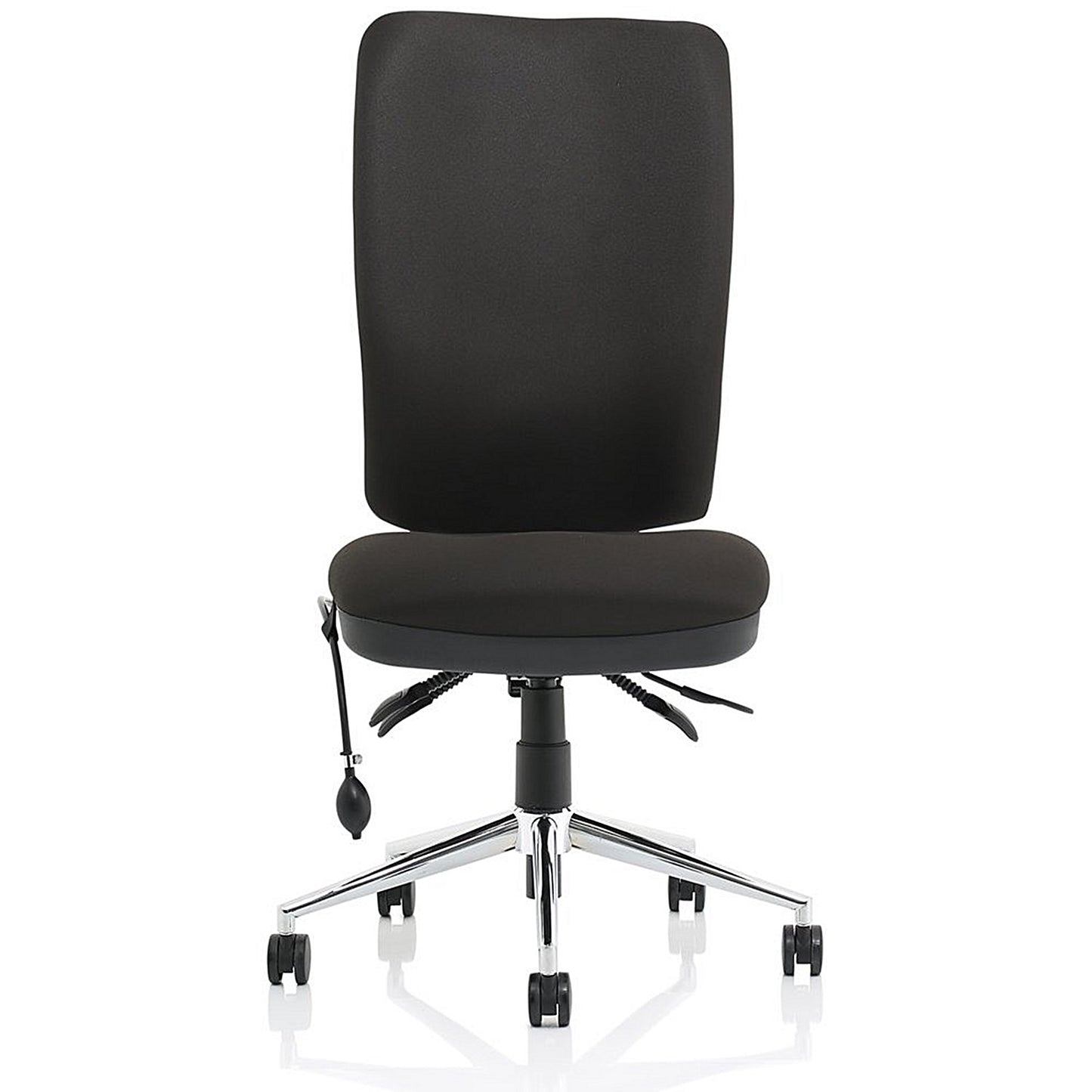 High Back Chiro Operator Chair, Black