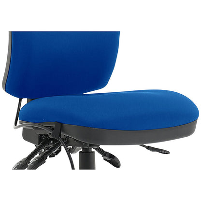 High Back Chiro Operator Chair, Blue