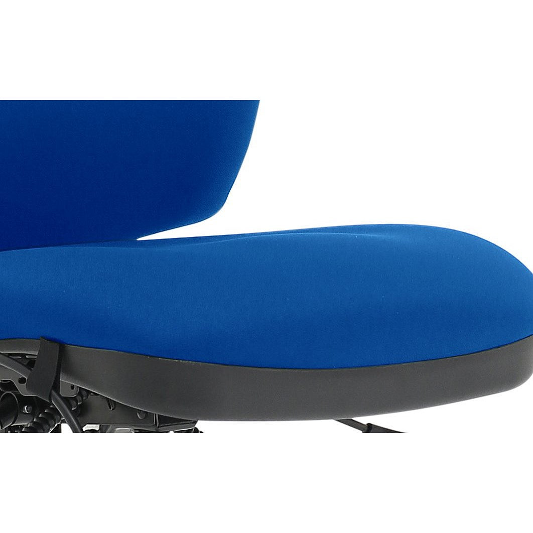 High Back Chiro Operator Chair, Blue