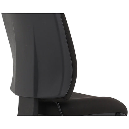Medium Back Chiro Operator Chair, Black