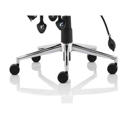 Medium Back Chiro Operator Chair, Black