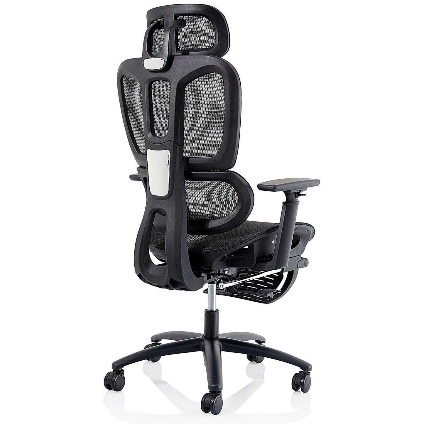 Horizon Executive Mesh Back Chair, Headrest, Height Adjustable Arms, Black