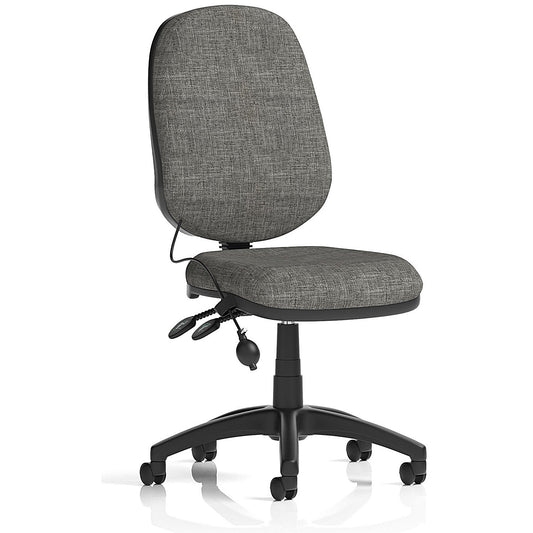 Eclipse Plus II Lever Task Operator Chair, Charcoal