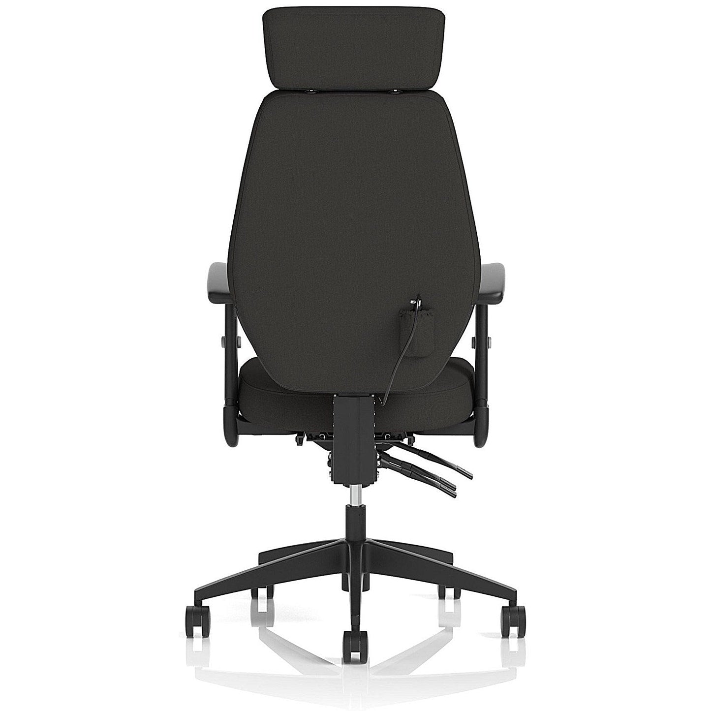 Nexus High Back Executive Chair, Headrest, Height Adjustable Arms, Black Easy2Order : OP000345