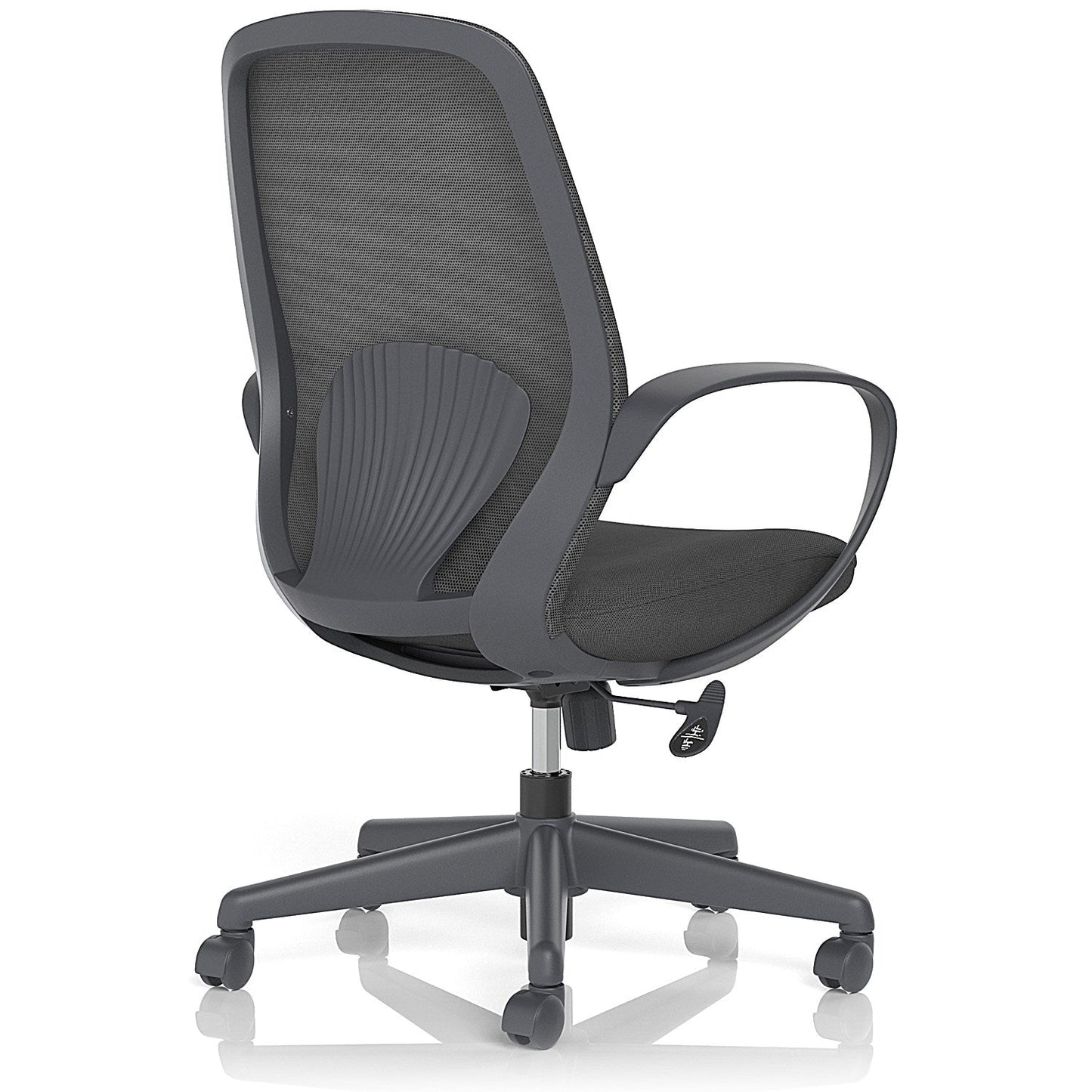 Ariel Mesh Task Operator Chair, Fixed Height Arms, Black Easy2Order : OP000356