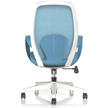 Ariel Mesh Task Operator Chair, Fixed Height Arms, Blue Easy2Order : OP000357