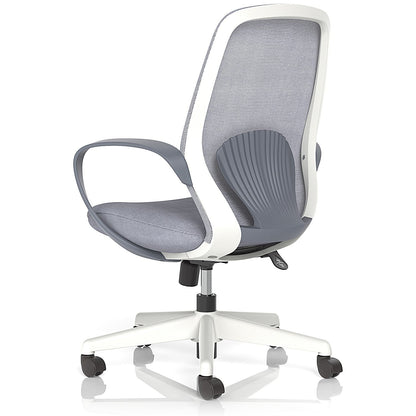 Ariel Mesh Task Operator Chair, Fixed Height Arms, Grey Easy2Order : OP000358