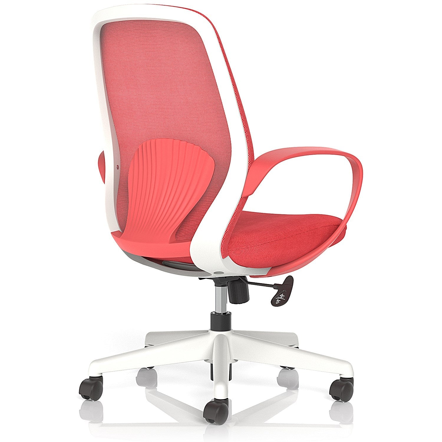 Ariel Mesh Task Operator Chair, Fixed Height Arms, Red Easy2Order : OP000359