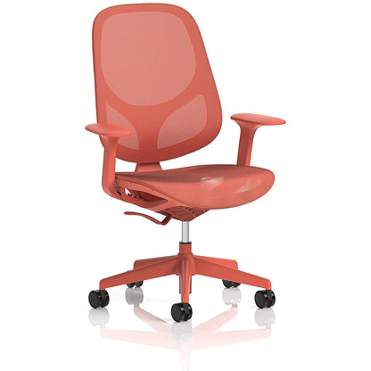 Tutti Mesh Task Operator Chair - Coral