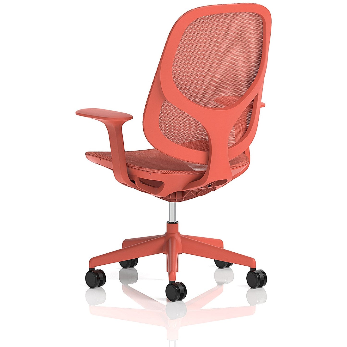 Tutti Mesh Task Operator Chair - Coral