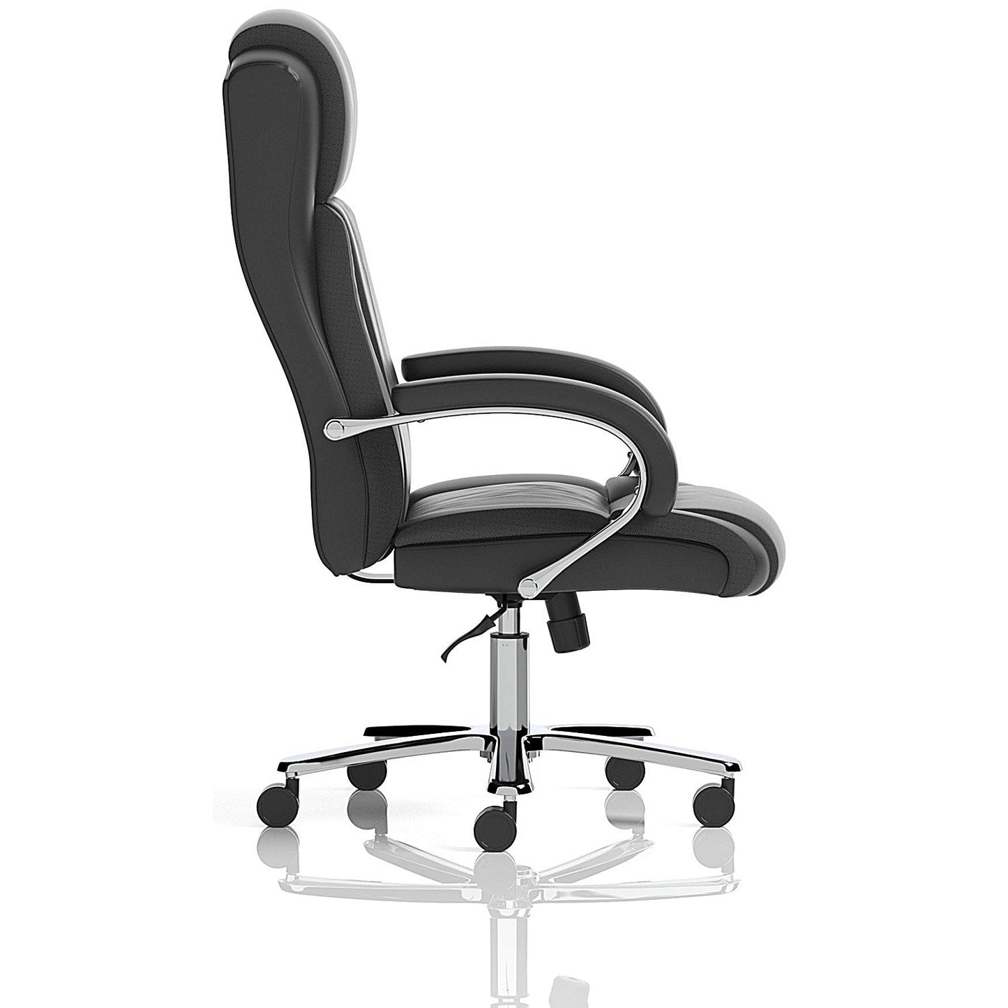 Austin Heavy Duty PU Task Operator Chair, Black