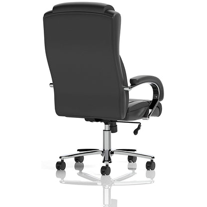 Austin Heavy Duty PU Task Operator Chair, Black